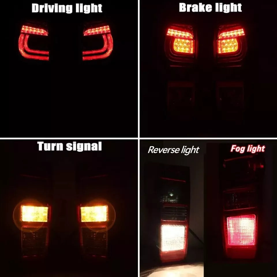 2X LED RED LENS REAR TAIL LIGHT BRAKE LAMP FOR ISUZU DMAX PICKUP 2018-2021 UK